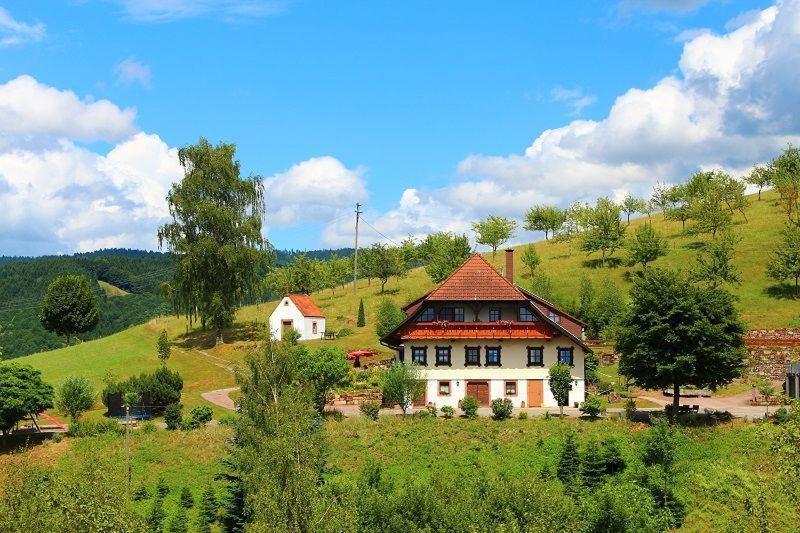 Ferienhaus Hubhof Oberharmersbach Exterior photo